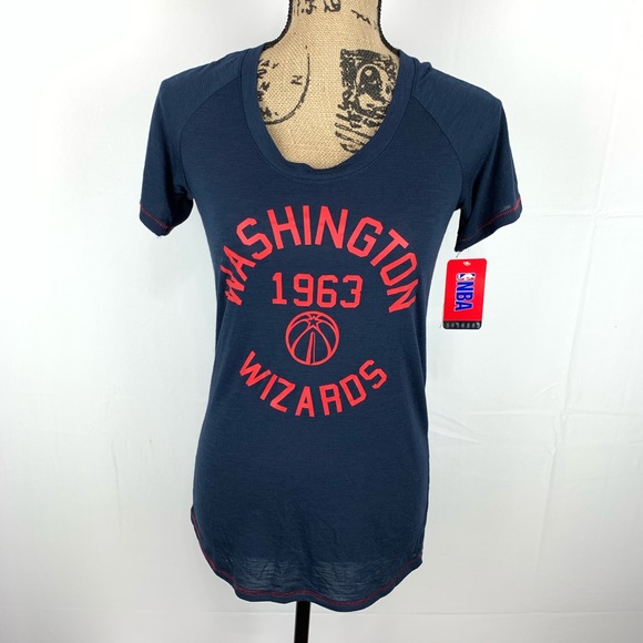 NBA Apparel Washington Wizards 1963 Tee NWT Navy - Picture 2 of 9